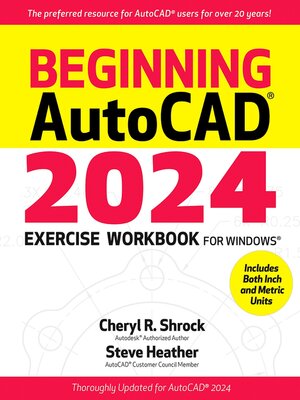 cover image of Beginning AutoCAD&#174; 2024 Exercise Workbook
